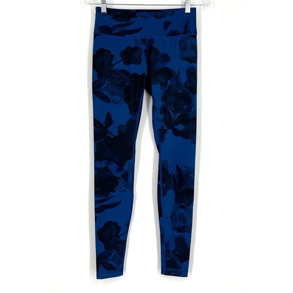 Lululemon Wunder Under Legging 30" HR Full On Luxtreme Size‎ 6 Jumbo Inky Floral
